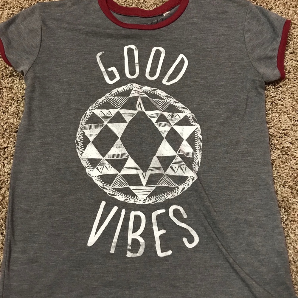 Good vibes crop top- Smal